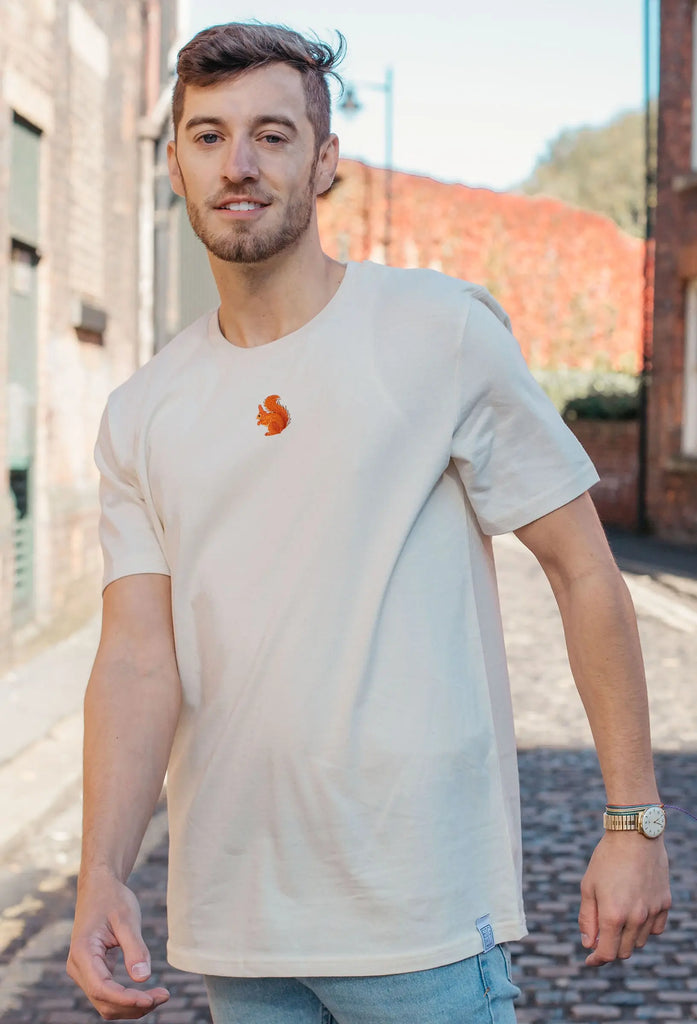 red squirrel mens t-shirt Big Wild Thought