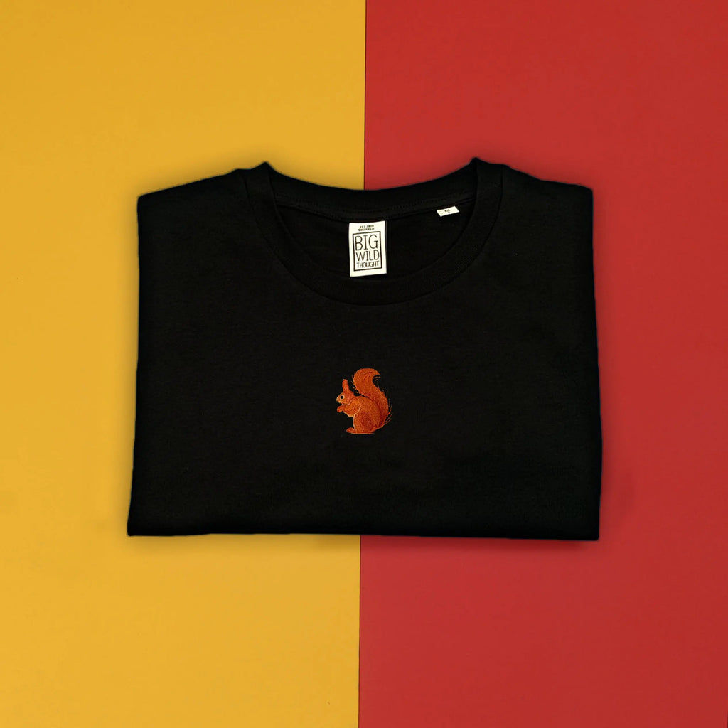 red squirrel mens t-shirt Big Wild Thought