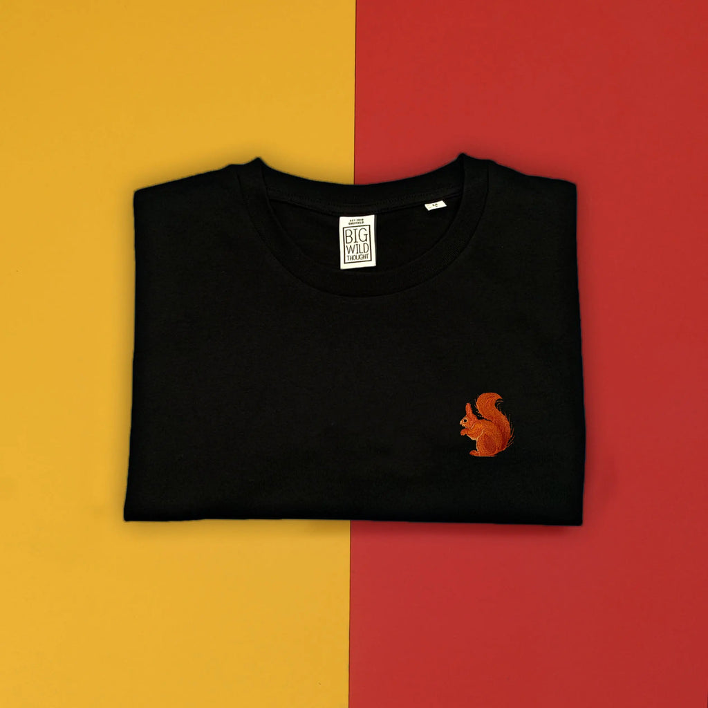 red squirrel mens t-shirt Big Wild Thought