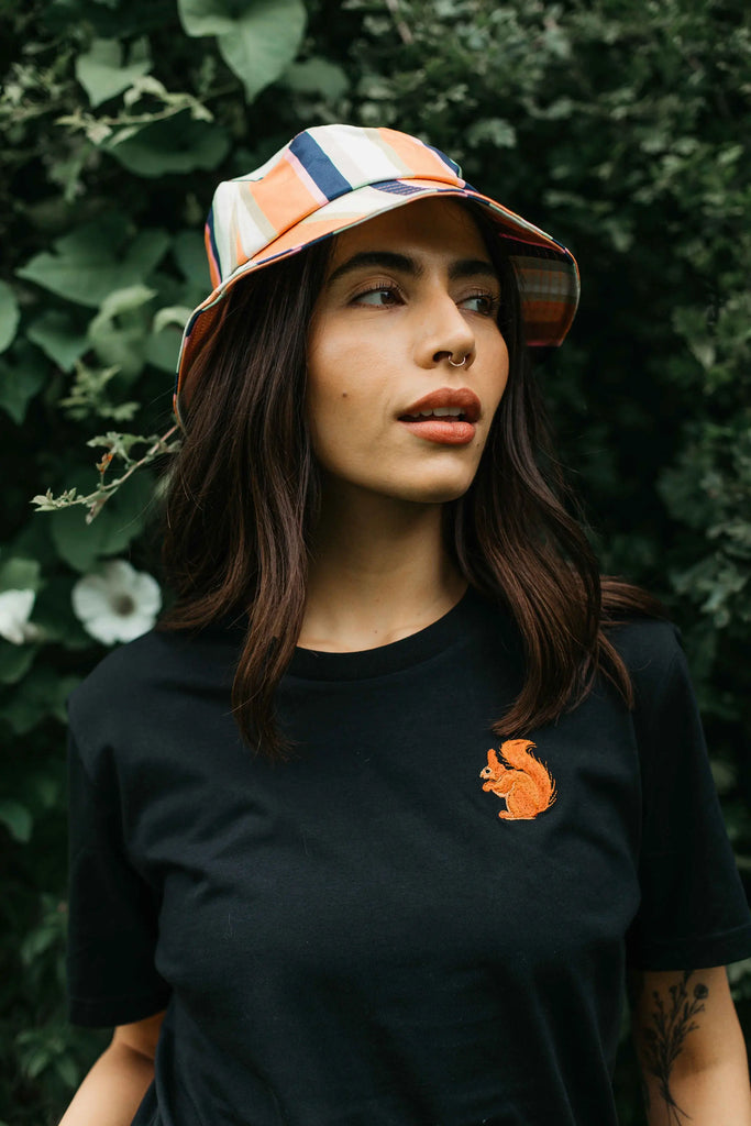 red squirrel womens t-shirt Big Wild Thought
