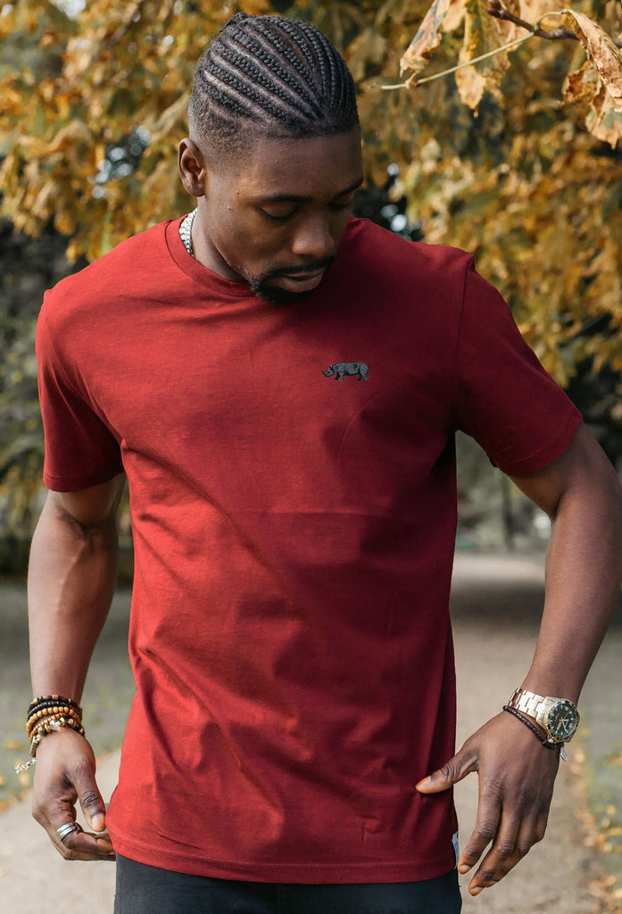 rhino mens t-shirt Big Wild Thought