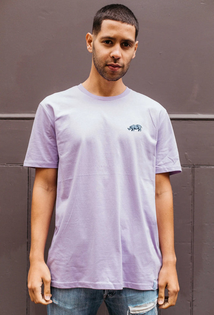 rhino mens t-shirt Big Wild Thought