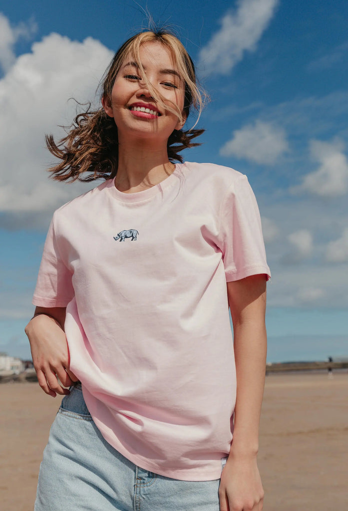 rhino womens t-shirt Big Wild Thought