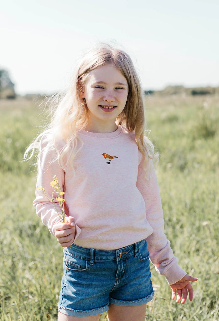 robin childrens sweatshirt Big Wild Thought