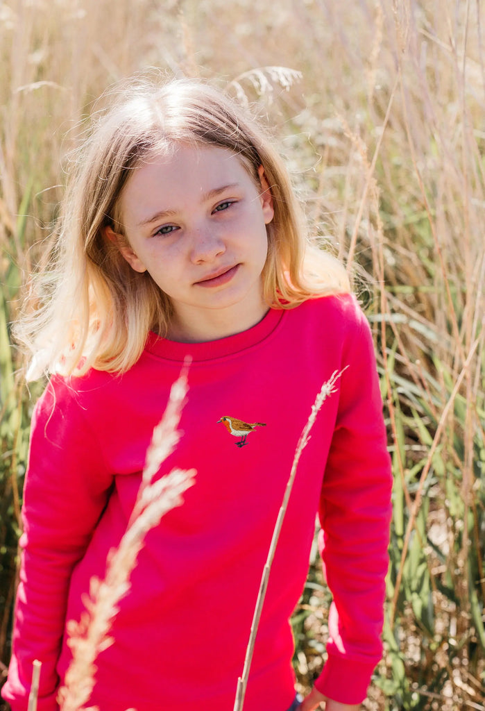 robin childrens sweatshirt Big Wild Thought