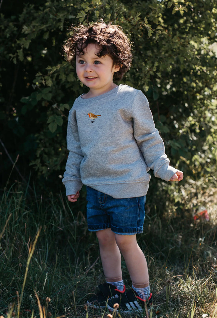 robin childrens sweatshirt Big Wild Thought