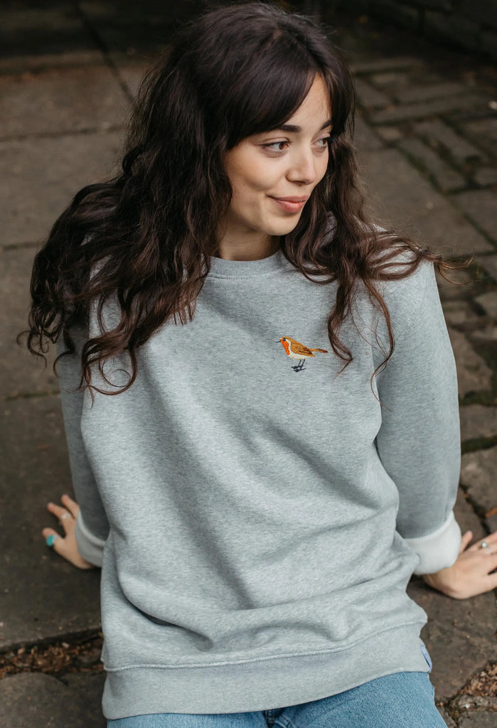 robin womens sweatshirt Big Wild Thought