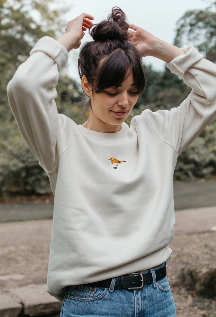 robin womens sweatshirt Big Wild Thought