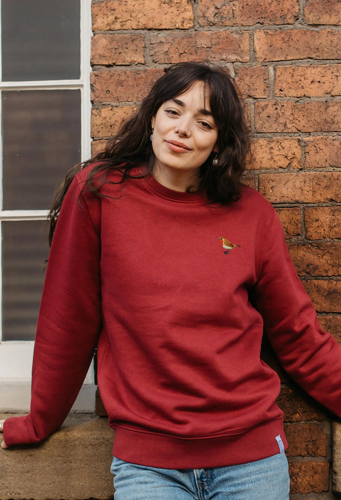 robin womens sweatshirt Big Wild Thought