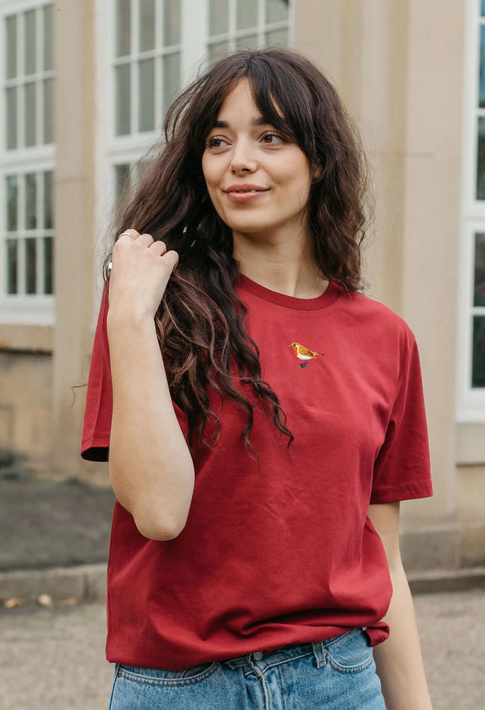robin womens t-shirt Big Wild Thought