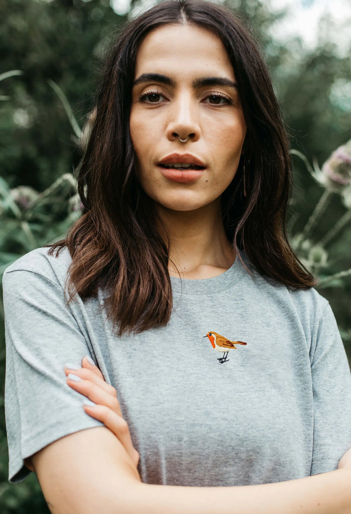 robin womens t-shirt Big Wild Thought