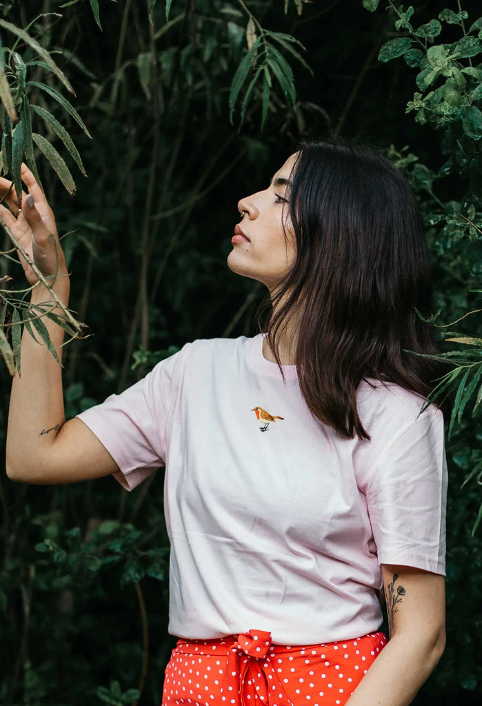 robin womens t-shirt Big Wild Thought