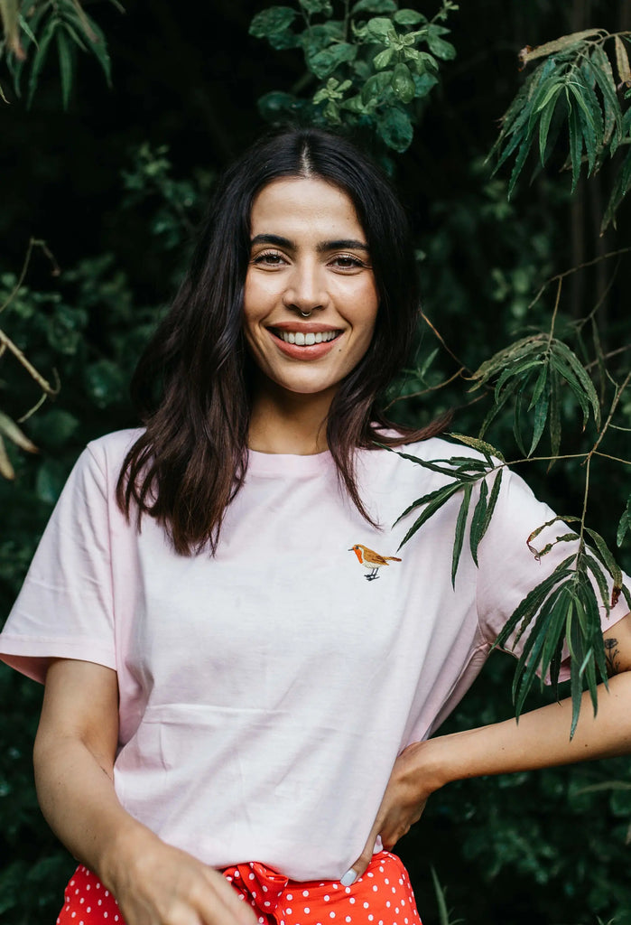 robin womens t-shirt Big Wild Thought