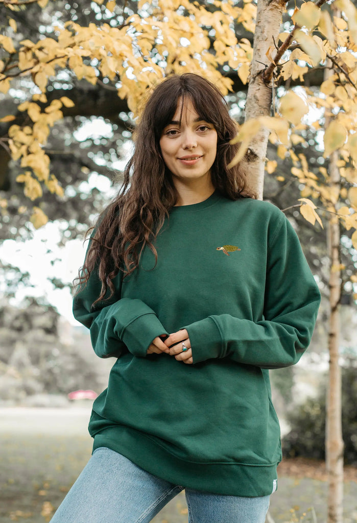 sea turtle womens sweatshirt Big Wild Thought