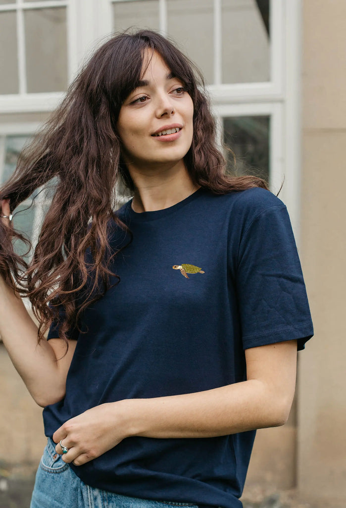 sea turtle womens t-shirt Big Wild Thought