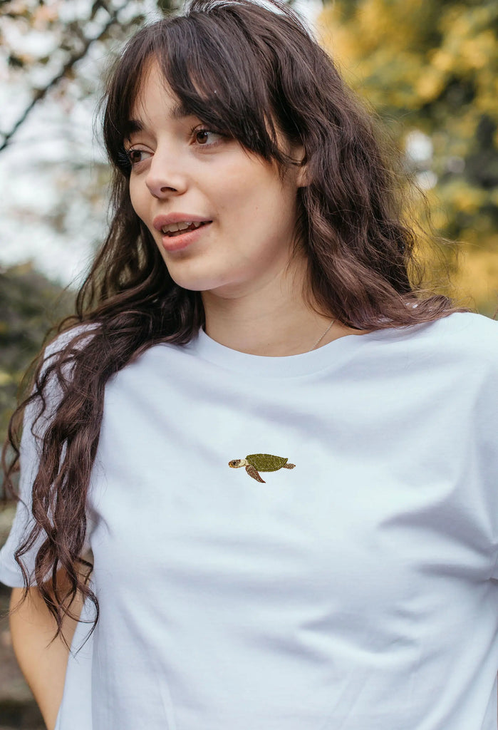 sea turtle womens t-shirt Big Wild Thought