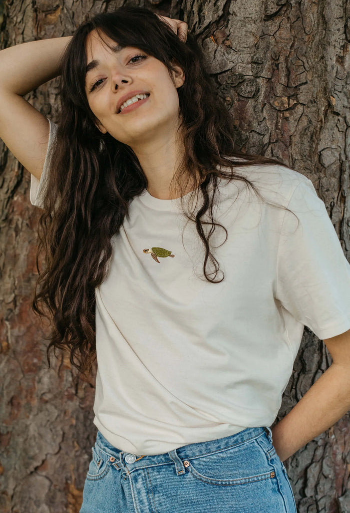 sea turtle womens t-shirt Big Wild Thought