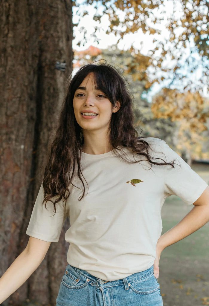 sea turtle womens t-shirt Big Wild Thought