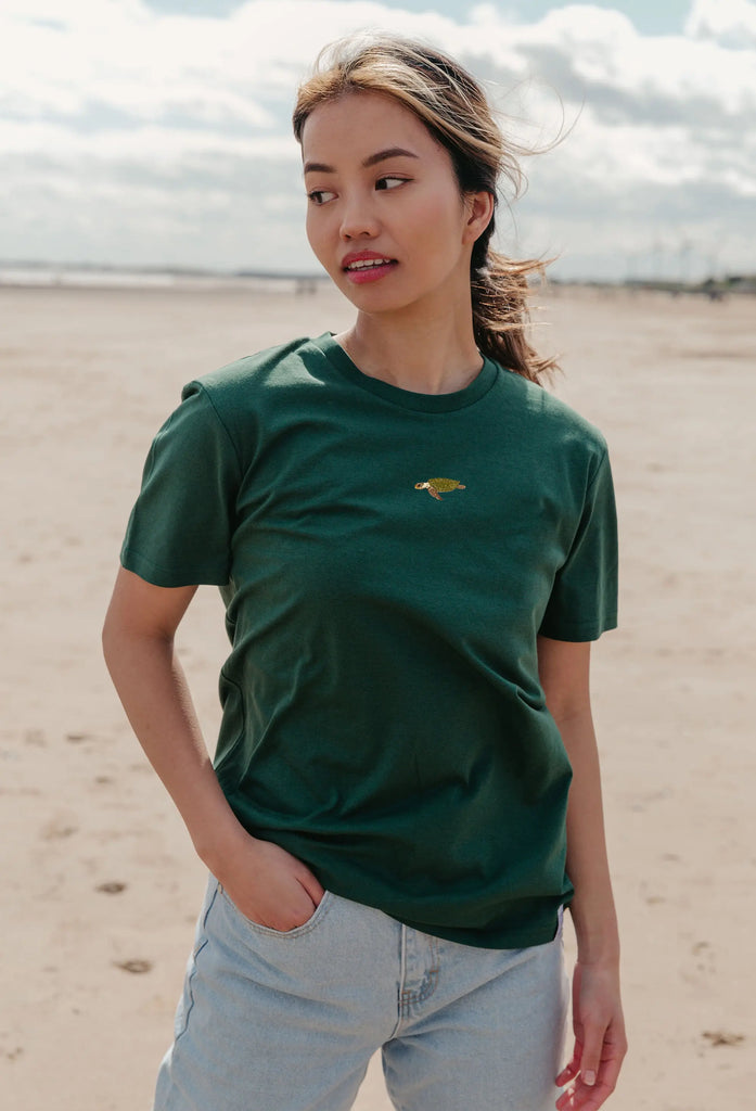 sea turtle womens t-shirt Big Wild Thought