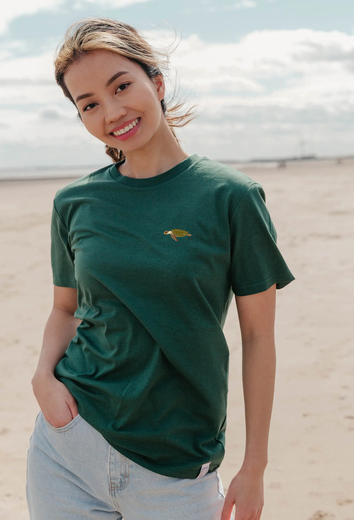 sea turtle womens t-shirt Big Wild Thought