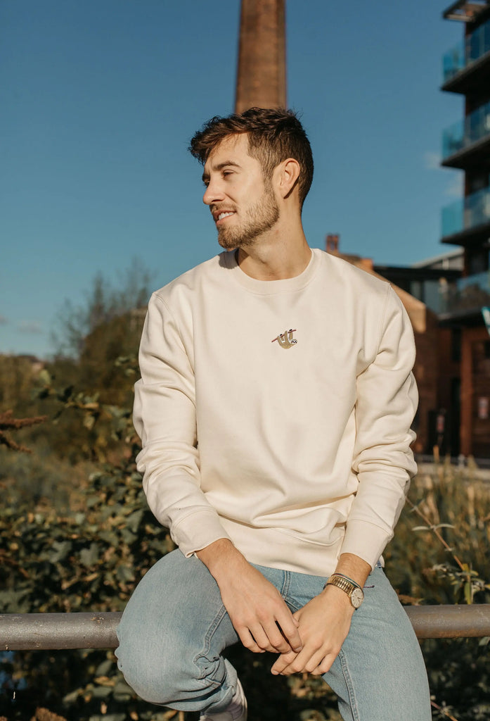 sloth mens sweatshirt Big Wild Thought