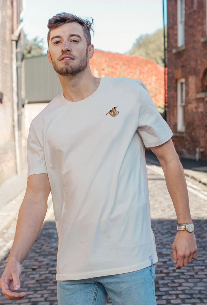 sloth mens t-shirt Big Wild Thought