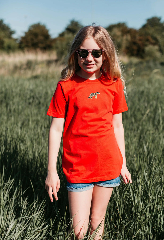 tiger childrens t-shirt Big Wild Thought