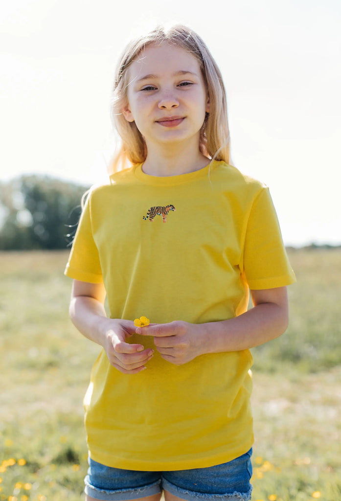 tiger childrens t-shirt Big Wild Thought
