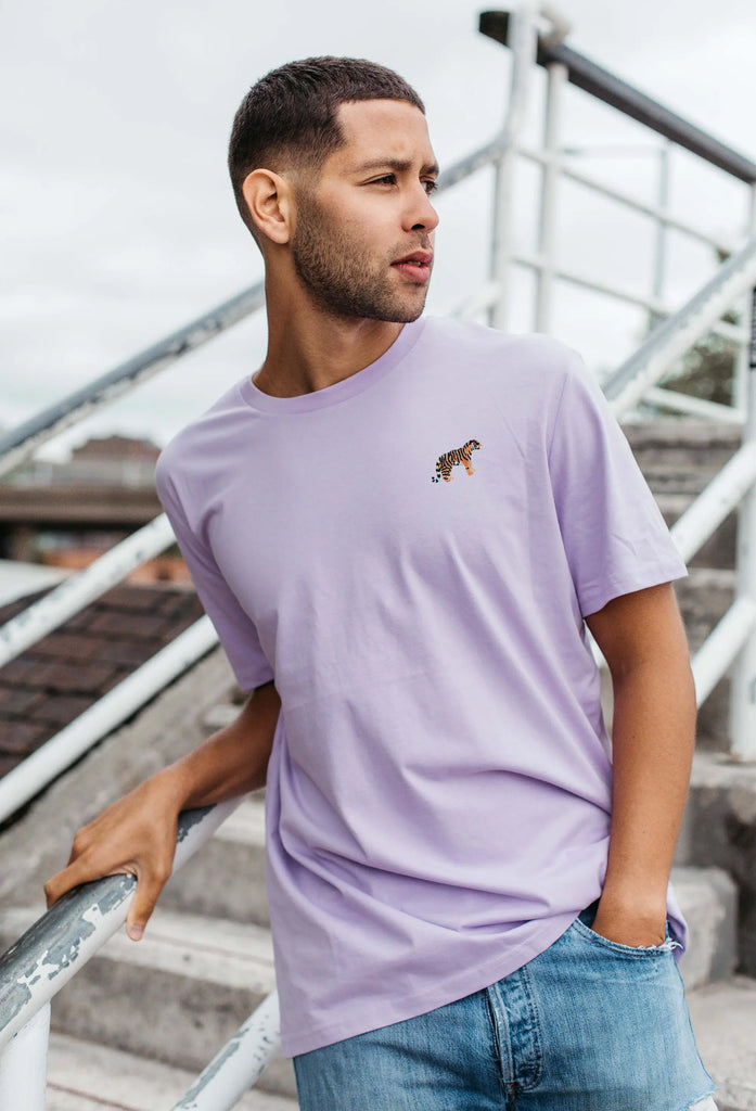 tiger mens t-shirt Big Wild Thought