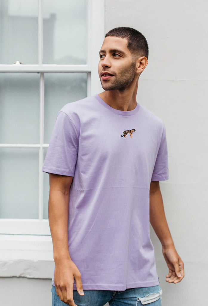 tiger mens t-shirt Big Wild Thought