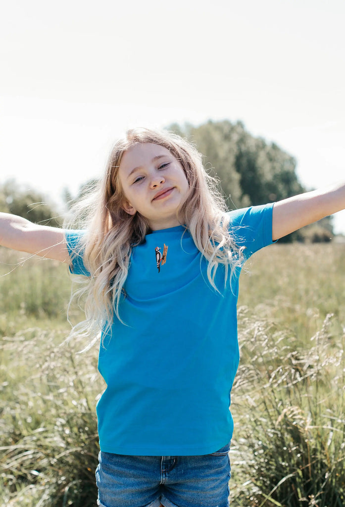 woodpecker childrens t-shirt Big Wild Thought