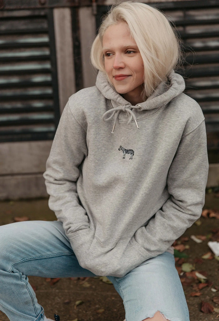zebra hoodie Big Wild Thought