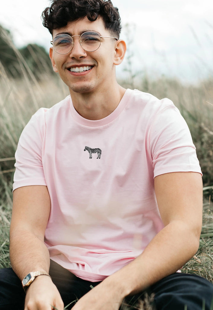 zebra mens t-shirt Big Wild Thought