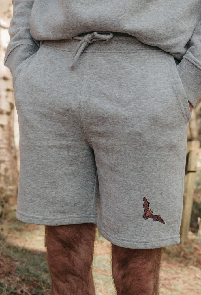 bat mens sweat shorts Big Wild Thought