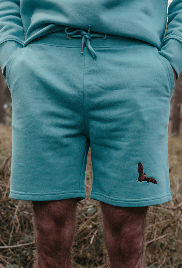 bat mens sweat shorts Big Wild Thought