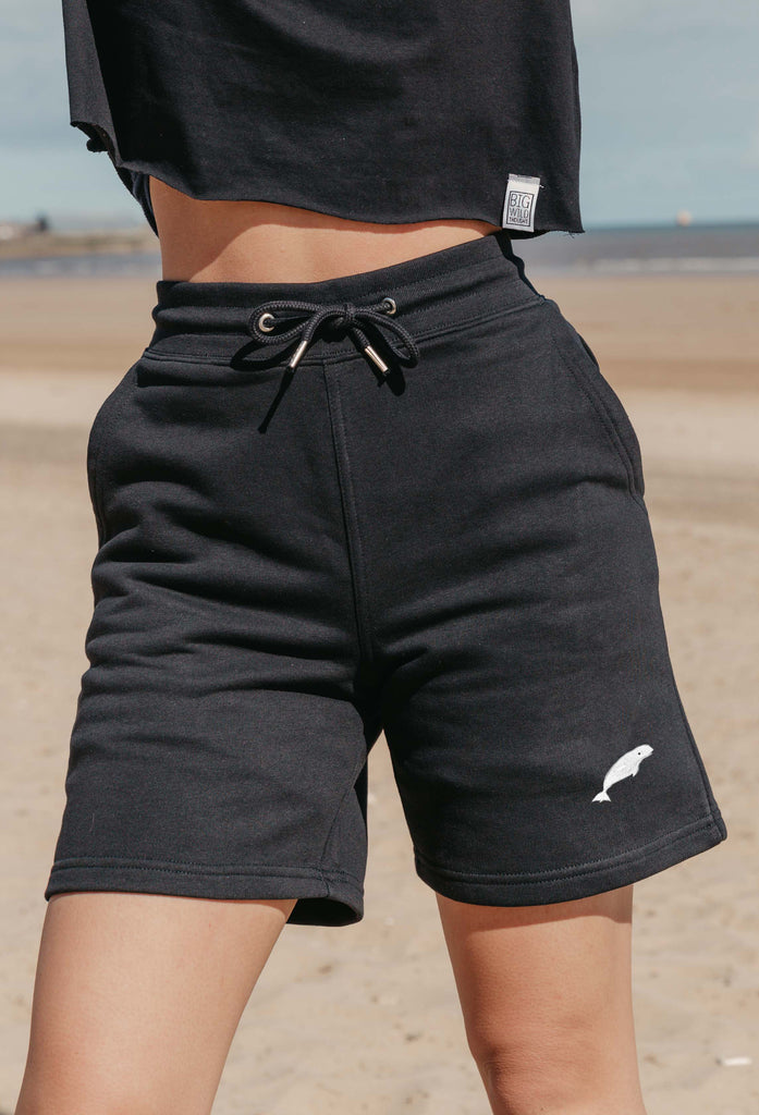 beluga womens sweat shorts Big Wild Thought
