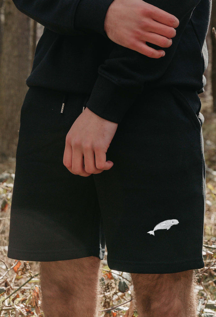 beluga mens sweat shorts Big Wild Thought