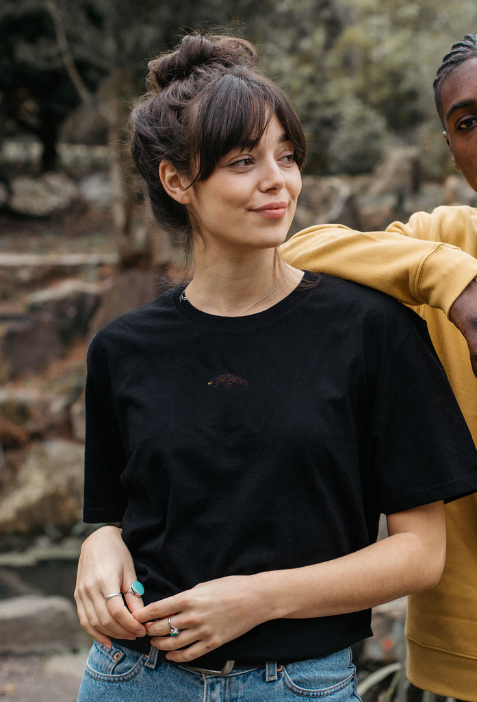 pangolin womens t-shirt Big Wild Thought