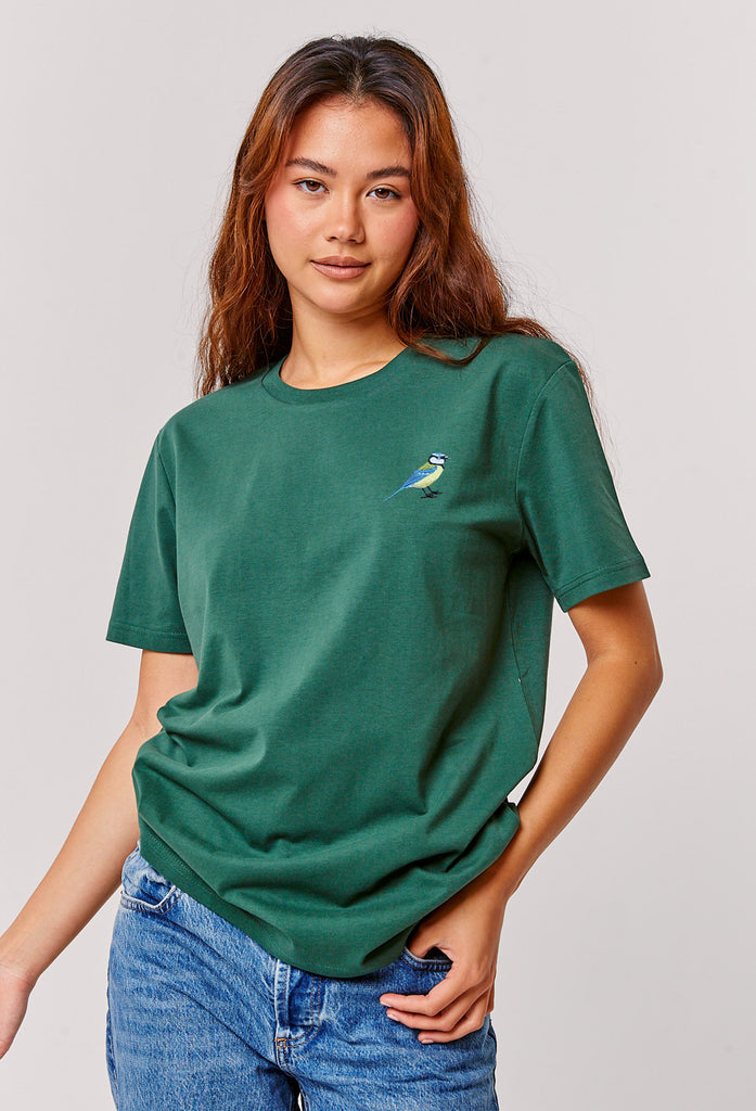 blue tit womens t-shirt Big Wild Thought
