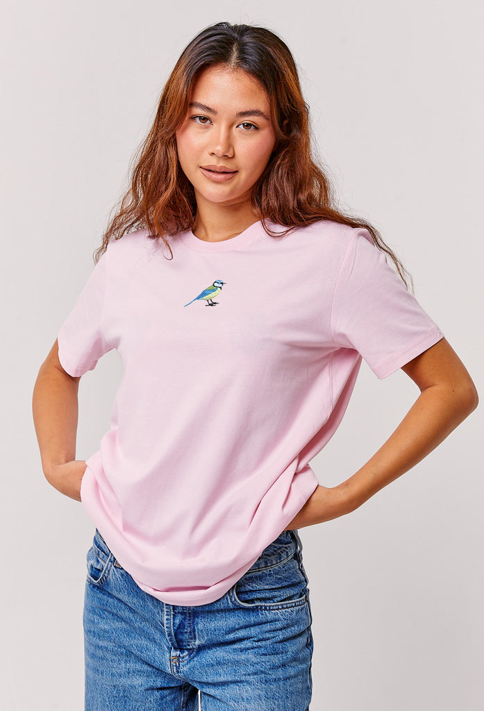 blue tit womens t-shirt Big Wild Thought