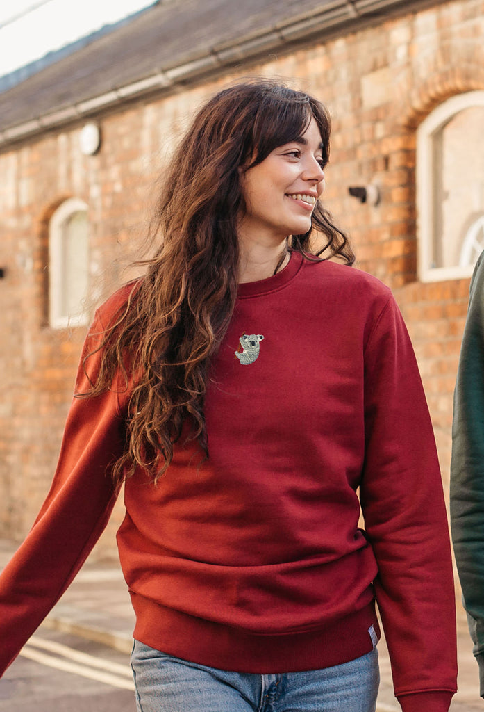 koala bear womens sweatshirt Big Wild Thought