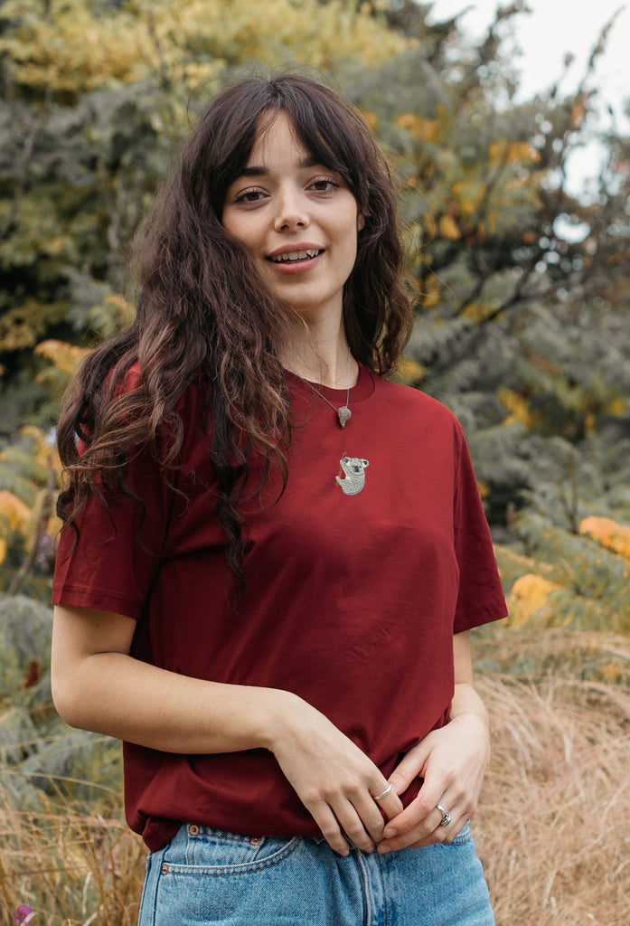 koala bear womens t-shirt Big Wild Thought