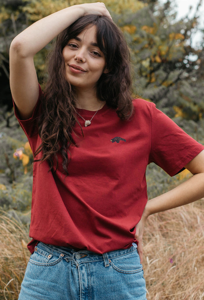 pangolin womens t-shirt Big Wild Thought