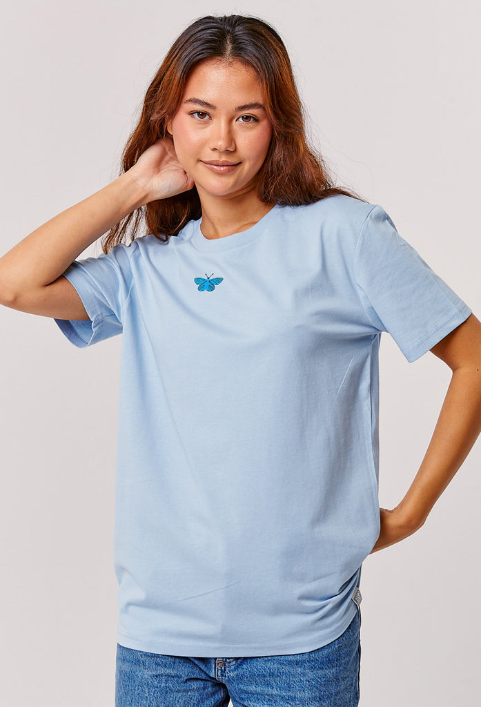 butterfly womens t-shirt Big Wild Thought
