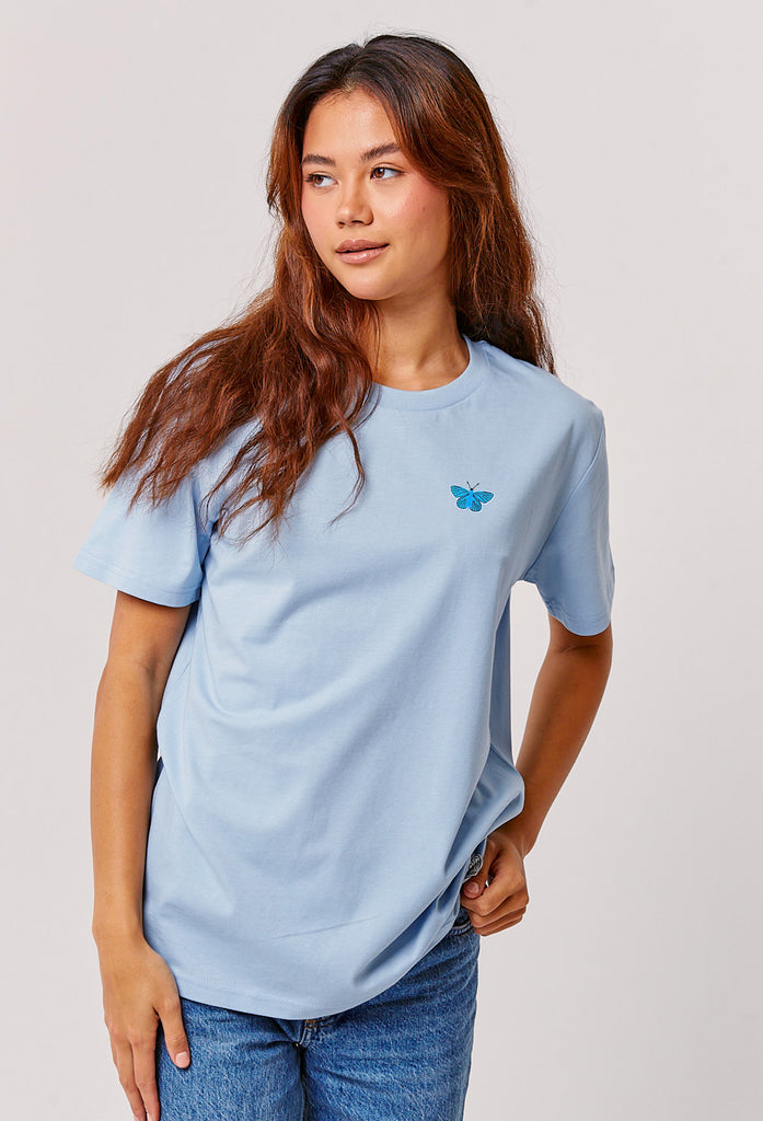 butterfly womens t-shirt Big Wild Thought