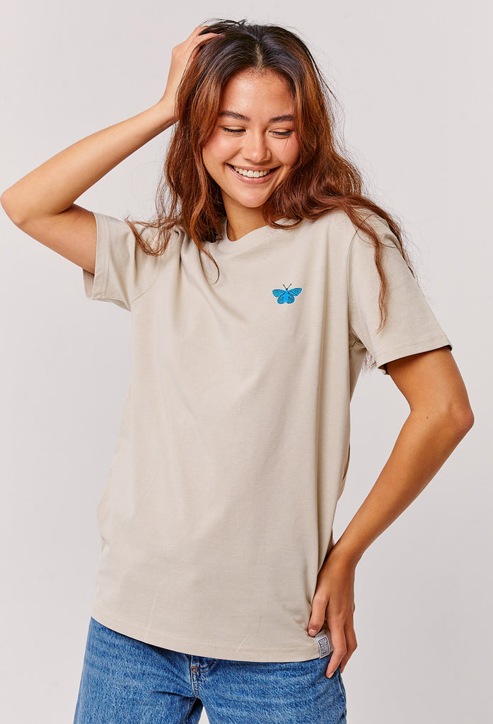 butterfly womens t-shirt Big Wild Thought