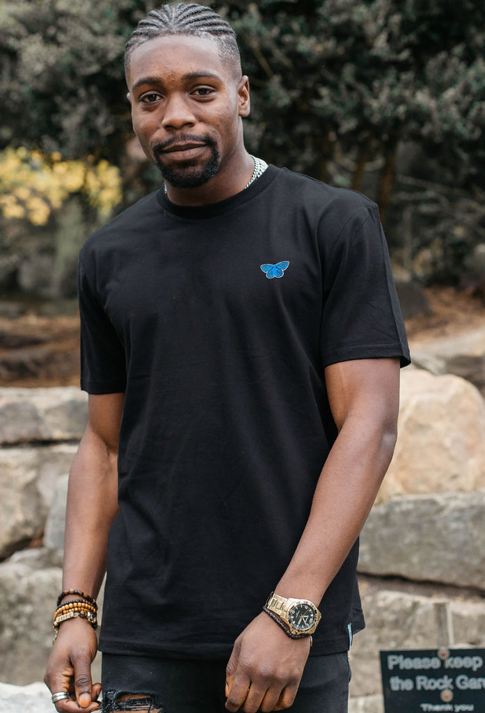 butterfly mens t-shirt Big Wild Thought