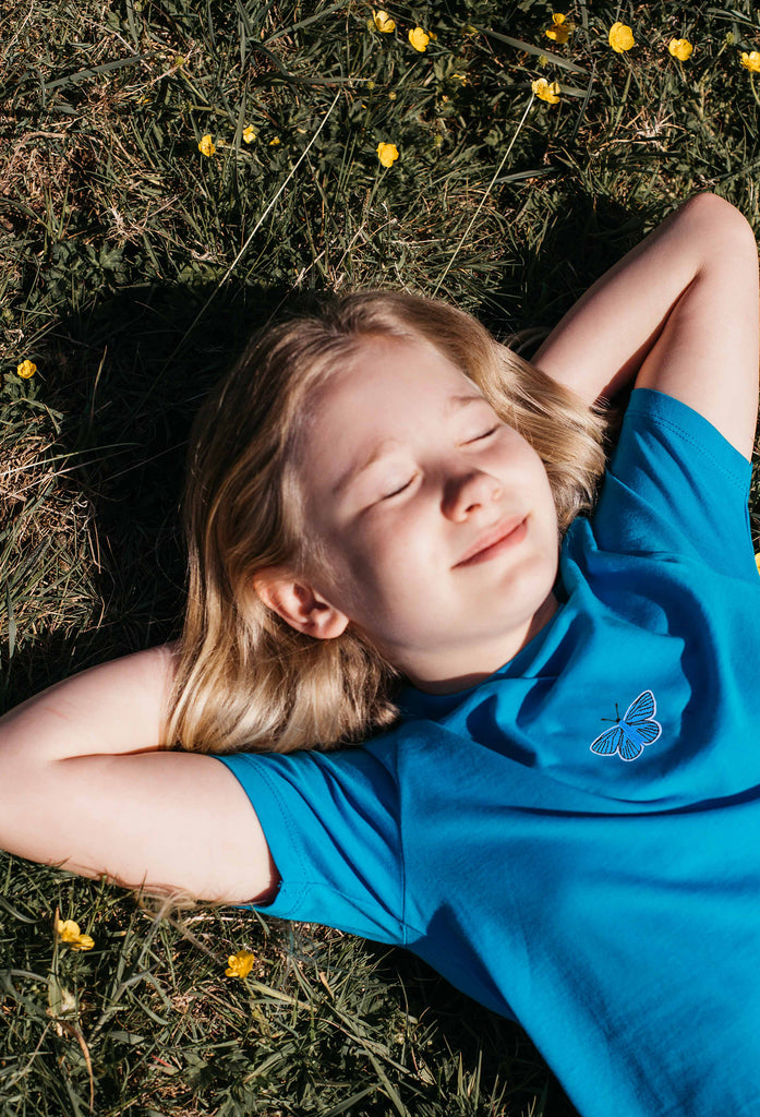 butterfly childrens t-shirt Big Wild Thought