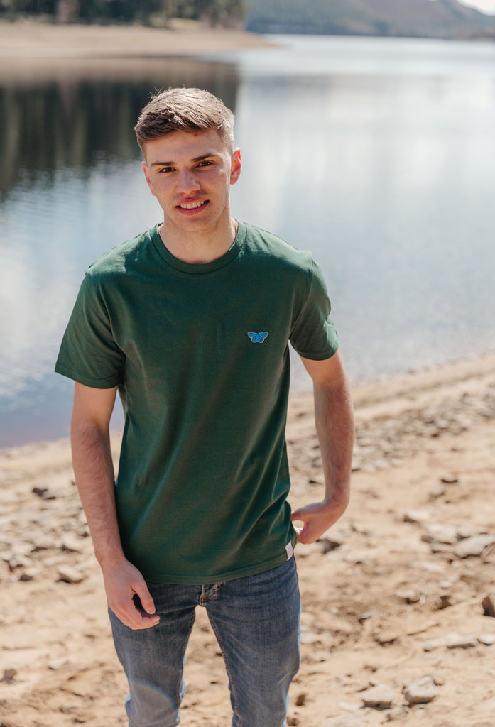 butterfly mens t-shirt Big Wild Thought