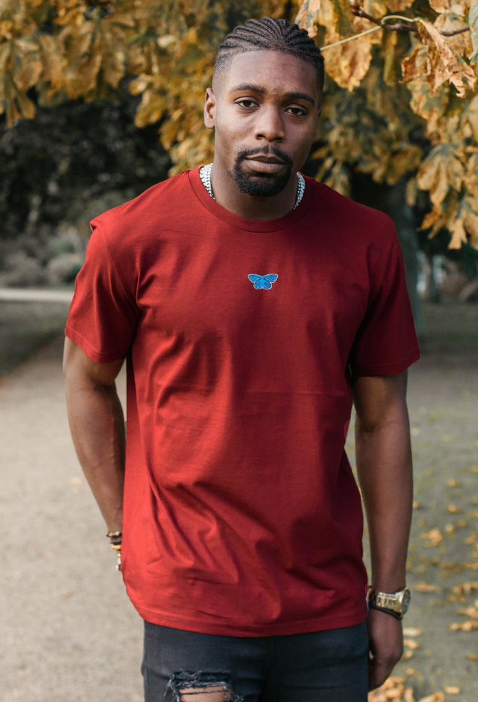 butterfly mens t-shirt Big Wild Thought
